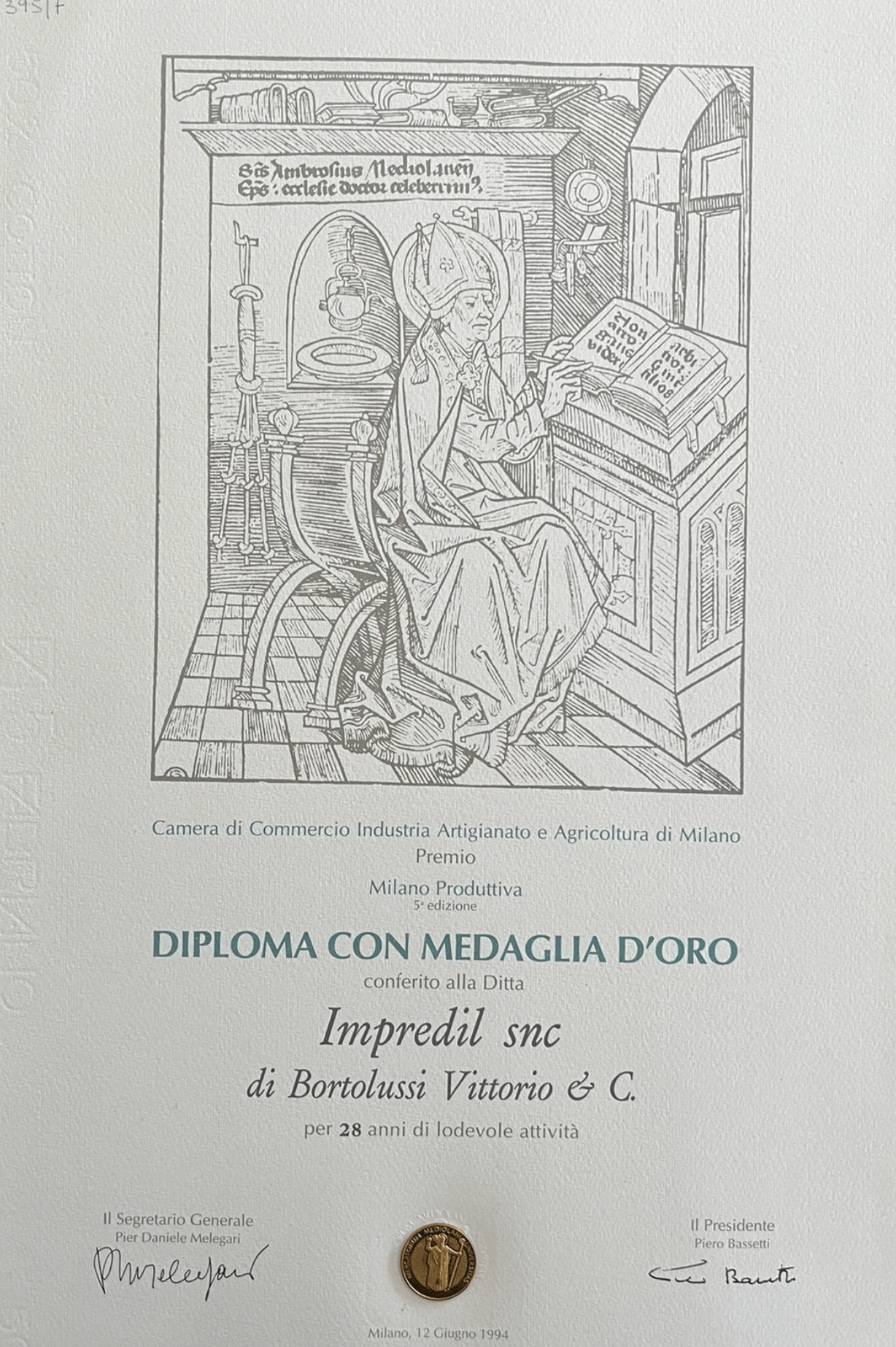 Importante riconoscimento aziendale